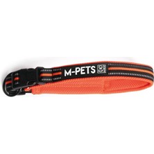 M-Pets Hıkıng Reflektörlü Soft Boyun Tasması Orange (Xl)