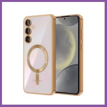 Bezos Samsung Galaxy A35 5g Uyumlu Kross Magneticsafe Kapak - Çöl Titanyum Bzoshb