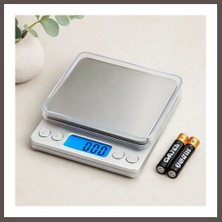 Bezos Mini Hassas Tartı 3000G/0.01G (Şeffaf Kapak, Pilli) ECO123