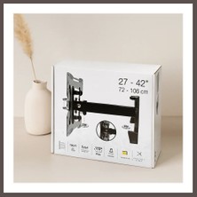 Bezos Hareketli Tv Duvar Askısı 27-42 Inç 20KG 180° ECO123