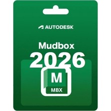 Autodesk Mudbox 2026 (Windows/mac) - 1 Pc 1 Yıl Full Sürüm - Hızlı Teslimat Serial Kod