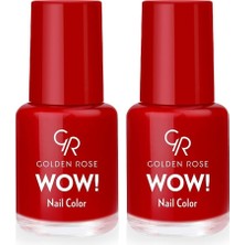 aklow akyoleticaret Wow Nail Color No:50 - Oje 2'li Set