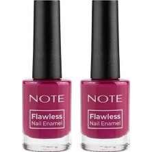 aklow akyoleticaret Nail Flawless Oje 93 French Rose, Pembe (2 Paketi)
