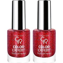 aklow akyoleticaret Color Expert Naıl Lacquer Simli NO:615 (2 Paketi)