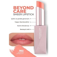 aklow akyoleticaret Beyond Care Sheer Ruj 902 - Sheen Apricot - Yoğun Nemledirici Besleyici Etki - Parlak Ruj