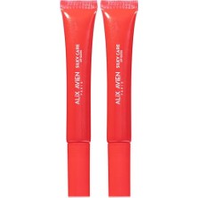 aklow akyoleticaret Dudak Parlatıcısı, Koruyucu, Dolgunlaştırıcı, Nemlendirici, Silky Care Lipgloss 308 Flame Red (2 Paketi)