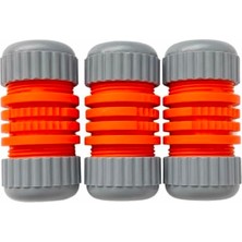 aklow akyoleticaret 1/2 Bahçe Hortumu Bağlantı Eki 4'lü Set – Hortum Birleştirici, Hortum Tamir Aparatı, Sulama Hortumu Onarım ve Uzatma Adaptörü