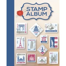 Kazan Hobi Stamp Album: Professional Stamp Collecting Album For Stamp Collectors - Traveler Worldwide Stamp Collecting Album