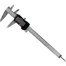 aklow akyoleticaret Dijital Kumpas LCD Ekranlı (0.01-12 Mikron Hassasiyet) 0.0005 Inç Metal 200 mm Derinlik Ölçüm Aleti