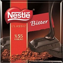 aklow akyoleticaret %55 Kakao Bitter Çikolata, 60 G x 6