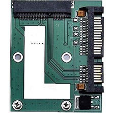 aklow akyoleticaret 5137 Msata (Mini Sata) SSD To Sata Çevirici Dönüştürücü Adaptör