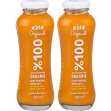 aklow akyoleticaret Portakal Elma Havuç Suyu 200 ml (2 Paketi)