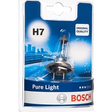 aklow akyoleticaret Ampul Pure Light 12V H7 55 W PX26D Tekli Jiletin Paket Dacia Duster 1.6 Sce 15-18 1 987 301 012
