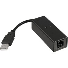Kazan Hobi Sourcingmap 56 Kbps V; 90 Ses Fax Modem Blk Harici USB Veri Kablosu, 92 V