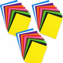 aklow akyoleticaret A4 Renkli Elişi Kağıdı – 10 Farklı Canlı Renk, Her Renkten 3 Adet – 21 x 29,7 cm 80 G – Kesme, Katlama, Hobi, Okul ve Sanat Etkinlikleri Için, 30 Adet