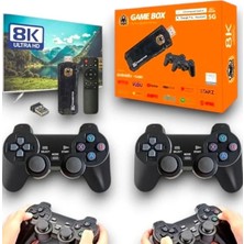İlkyaz Fashion Kablosuz 8k Oyun Tv Stick 64GB Depolama