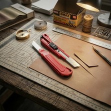 HemenGo Metal Maket Bıçağı / Falçata - Otomatik Kilitli Crcxx