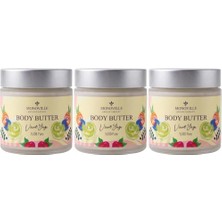 Kazan Hobi Body Butter Yoğun Nemlendirici Vücut Yağı 100 ML%100 Doğal (3 Paketi)