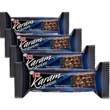 Kazan Hobi Eti Karam Gurme Bitter Çikolatalı Gofret 50 G (4 Paketi)