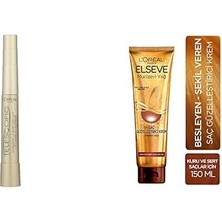 Kazan Hobi Maskara, L’oréal Paris Telescopic - Siyah + Elseve Mucizevi Yağ Saç Güzelleştirici Krem (150 Ml) - Kuru ve Sert Saçlar Için