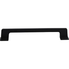 Kazan Hobi Mat, Gediz Metal Siyah Kulp 224 mm 22.4 cm Mobilya Çekmece Mutfak Dolabı Dolap Kapak Kulp Kulb Kulpu