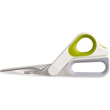 Kazan Hobi Mutfak Makası, Powergrip – Çok Amaçlı, Entegre Başparmak Saplı, Paslanmaz Çelik Bıçaklar, Dişli Kesici, Et, Tavuk, Pizza, Yeşillik Için, Beyaz/yeşil
