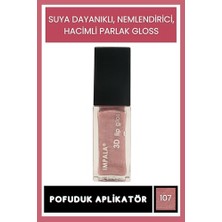 Kazan Hobi 3D Lip Gloss Dudak Parlatıcı NO:107