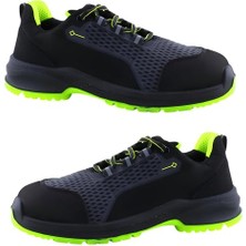 Kazan Hobi Iş Ayakkabısı Çelik Demir Burunlu 47 Numara Nubuk Bağcıklı Sportif Güvenlik Inşaatçı Ayakkabı