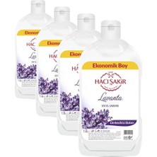 Kazan Hobi Sabun, Sıvı, Lavanta, 1500 ml (4 Paketi)