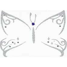 Kazan Hobi Face Art Decor Yuz Susleme Etiketi Kelebek