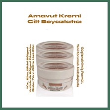Bezos Whitening Cream Arnavut Kremi ,aklık, Beyazlatıcı Krem 100 ml x 3 Adet Bss