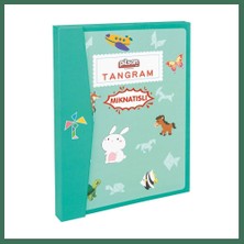 Bezos 03 569 Ahşap Manyetik Tangram -Nessiworld Oyuncak Bss