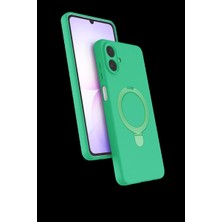 Urfakent Samsung Galaxy A07 4g Uyumlu Regal Magsafe Standlı Kapak - Yeşil
