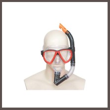 Bezos KZL-2175A/121 Maske Şnorkel Seti Safari 1 Adet ECO123