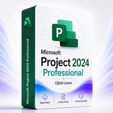 Microsoft Project 2024 Professional Dijital Lisans Anahtarı Key - Hızlı Teslimat