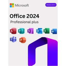 Microsoft Office 2024 - 2025/2026 Professional Plus Ürün Anahtarı Key ve Kurulum Lisansı Orijinal