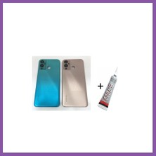 Bezos Infinix Hot 12 Plus Arka Batarya Pil Kapağı Beyaz Bzoshb