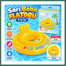 Bezos Sarı Bebe Flatörü 70 Cm. (6-12AY) Bss