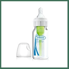 Bezos Cam Dar Ağız Biberon Antikolik 250 ml Bss