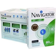 Navigator A4 Fotokopi Kağıdı 80GR-500 Lü 1 Koli=5 Paket 1 Palet = 225 Paket