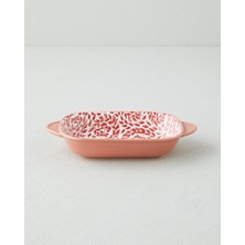 English Home Verlune New Bone China Çerezlik 21X12 cm Bordo