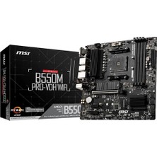 Msi B550M Pro-Vdh Wifi 4400MHZ(OC) M.2 Am4 Matx Anakart