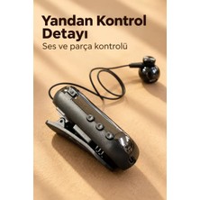 Ses Kontrol Tuşlu Yaka Klipsli Bluetooth Kulaklık Midastech