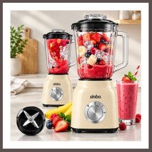 Bezos Turbo El Blender Seti (600W) - Doğrayıcı & Mikser & Blender ECO123