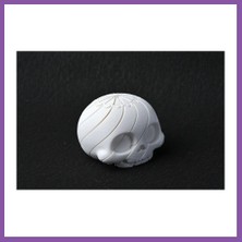 Bezos 3D Baskı Kafatası Fidget Uzayan Spiral Kafatası Stres Oyuncağı Cadılar Bayramı Dekoru Beyaz Bzoshb