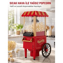 MiraLive Sağlıklı Atıştırmalıklar Için Yağsız Popcorn Makinesi