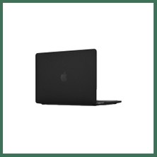 Bezos Macbook Pro 16.2 2021 Macbook Buzlu Kapak - Siyah Bss