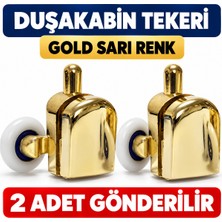 Ymn Sarı Duşakabin Tekeri Gold Sadece Alt Için Gönderilir 2 Adet