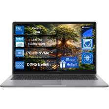 Asus Expertbook P1 P1503CVA Intel® Core™ 5 210H 24GB Ddr5 2tb SSD 15.6"fhd (1920 x 1080) 300NITS WIN11PRO Taşınabilir Bilgisayar P1503CVAC516512G0DPEX12