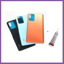 Bezos Redmi Note 10 Pro Arka Batarya Pil Kapağı Mavi (B7 Bzoshb